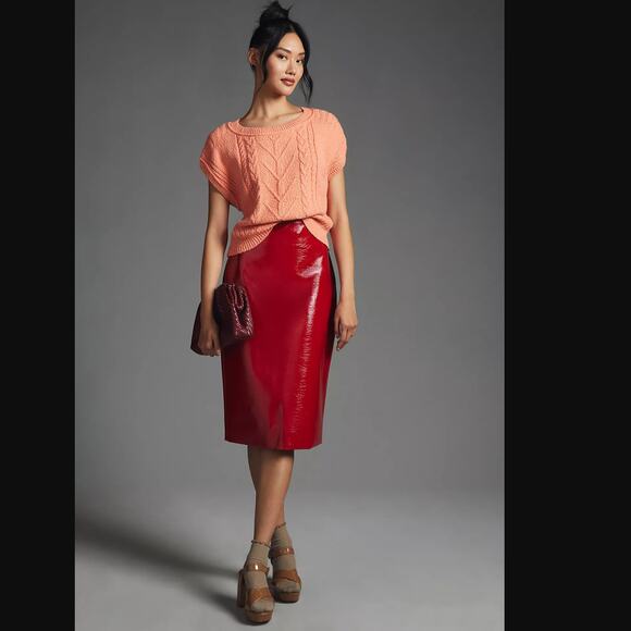 Pilcro Oversized Cable-Knit Sweater - New Small - Picture 5 of 7